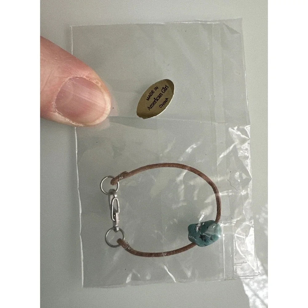 American Girl Doll ACCESSORY RARE HTF BRACELET ONLY Turquoise NIP